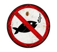 carotoe Panneau de Non-Fumeurs Suspendu, décors en Bois, Panneau imprimé, décorations murales, Non-Fumeurs/Photo/arrêt/Animaux autorisés/Panneaux de Natation en Bois