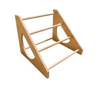 carotoe Perchoir en Bois Compact avec incurvés, Zone d ' entraînement sûre pour équipement d ' Alimentation du bétail et des volailles