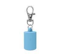 carotoe Porte-clés en élastomère dense pour pommade à lèvres - Planificateur multifonction pour câbles Rudiments et petits objets, bleu, taille unique