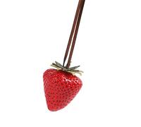 carotoe Porte-clés esthétique, porte-clés fraise pour, à main, à, accessoires de charme, cadeaux de Saint-Valentin, accessoires de