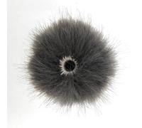 carotoe Protection coupe-vent pour microphone - Réduction efficace du bruit - Manchon anti-pulvérisation pour collier de microphone - Pare-brise en fourrure