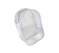 carotoe Sac de rangement en PVC transparent pour poupée avec crochet de suspension pour l'affichage de peluches en coton et étui de collection anti-poussière en PVC pour les amateurs, blanc, One Size