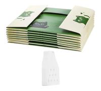 carotoe Toilettes Pliables pour Voiture et Chat, Papier Solide adapté Voyages Routiers, bac à litière Pliable étanche et résistant fuites