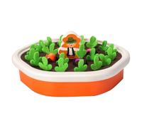 Carots Toy - Puzzle surdimensionné de récolte de bois, kit de plantation, légumes éducatifs faits à la main, jeu de correspondance de légumes, jardiniers d'empilage de couleurs vives, défi de mémoire