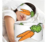 Carotte, Masque de sommeil pour la maison, les voyages et le travail posté, couvrant entièrement les yeux et bloquant la lumière