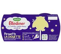 Carotte, patate douce, semoule et lait dès 8 mois,2 x 200 g