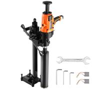 Carotteuse à diamant - VEVOR - Z1Z-CF-9180/CF-DCD07 - 2600 W - Perçage humide/sec - Ø20-180 mm