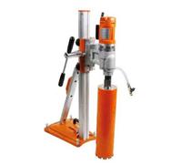 Carotteuse aluminium RD250 sur bâti avec moteur EBL33L - GOLZ - 02951256110