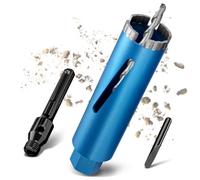 Carotteuse M22 Turbo Ø 44 mm L 200 mm avec adaptateur SDS Max de 110 mm Couronne de forage diamantée à sec/humide Couronne de forage diamantée pour béton, brique, pierre ponce