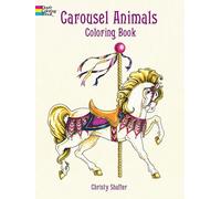 Carousel Animals Coloring Book