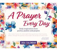 Carousel Calendars, Calendrier de bureau 2026 « Prayer for Every Day », 30,5 x 30,5 cm, calendrier de 16 mois avec reliure agrafée