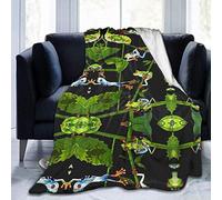 Carousel Horses Super Soft Plush Sofa Blanket Unisex Autumn Winter Warm Flannel Blankets-Frog World-"X