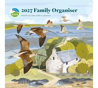 Carousel Worldwide 2027 RSPB Planificateur mural mensuel