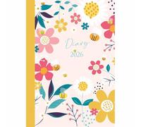 Carousel Worldwide, Agenda 2026 A6 Motif fleurs contemporaines