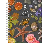 Carousel Worldwide Agenda semainier 2027 National Trust illustré Deluxe Wire-O
