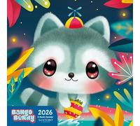 Carousel Worldwide, Bango Berry Calendrier mural carré 2026