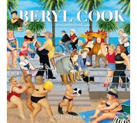 Carousel Worldwide Beryl Cook Calendrier mural carré 2027 sur 12 mois, art et illustrations britanniques emblématiques