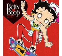 Carousel Worldwide Betty Boop Calendrier mural carré 2027, 12 mois, dessin animé classique