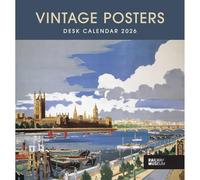 Carousel Worldwide, Calendrier de bureau 2026 avec chevalet vintage