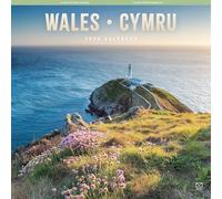 Carousel Worldwide, Calendrier mural carre Pays de Galles 2026