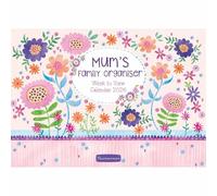 Carousel Worldwide, Calendrier mural semainier 2026 A4 pour maman