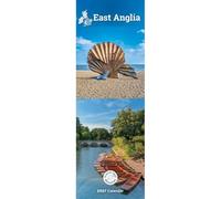 Carousel Worldwide East Anglia Calendrier mural 2027 fin sur 12 mois Paysage régional