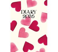 Carousel Worldwide, Emma Bridgewater Big Pink Hearts Agenda 2026 A6