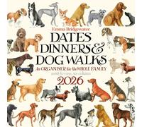 Carousel Worldwide, Emma Bridgewater Planificateur mural 2026 pour dates, dîners et promenades avec chien