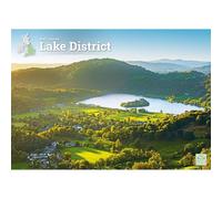 Carousel Worldwide Lake District Calendrier mural 2027, format A4, calendrier mensuel sur 12 mois, photographie en couleur du Lake District