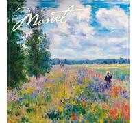 Carousel Worldwide Monet W 2027 Calendrier mural carré, 12 mois, peintures classiques de Monet