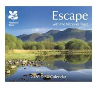 Carousel Worldwide, National Trust Escape Calendrier de bureau 2026 avec chevalet