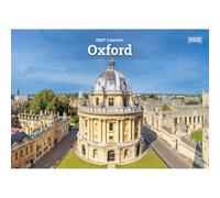 Carousel Worldwide Oxford Calendrier mural 2027, format A5, calendrier mensuel sur 12 mois, photographie Oxford en couleur
