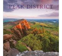 Carousel Worldwide Peak District Calendrier mural carré 2027 sur 12 mois, paysages pittoresques du parc national