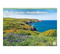 Carousel Worldwide Pembrokeshire Calendrier mural 2027, format A4, calendrier mensuel sur 12 mois, photographie de paysage côtier