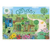 Carousel Worldwide Planificateur mural 2027 Life in the Garden A4, affichage mensuel