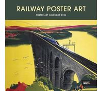 Carousel Worldwide, Poster mural carré 2026 de chemin de fer