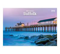 Carousel Worldwide Suffolk Calendrier mural 2027, format A5, calendrier mensuel sur 12 mois, photographie Suffolk en couleur