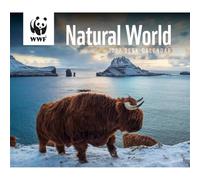 Carousel Worldwide WWF Calendrier de bureau 2027 avec photo de la faune et de la nature