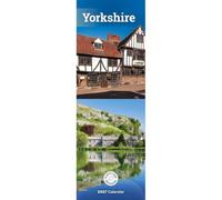 Carousel Worldwide Yorkshire Calendrier mural 2027 fin sur 12 mois, paysages du comté