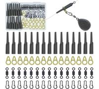 Carp Fishing Bait Kit 60pcs Fishing Bait Set Swivel Speed Clips Anti Tangle Connectors Carp Fishing Accessories