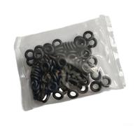Carp Fishing Rig Rings 5 Sizes pour durable Silicone Connectors(5#) | Five precise sizes available, outer diameter 5.1mm to 9mm, fits various worm thicknesses, secure hold, heavy cover ready