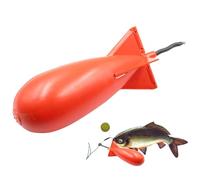 Carp Fishing Rocket Feeder, Fishing Spomb Rocket Shape Spod Fishings Feeders, Float Lure Bait Holder Pellet, Float Lure Bait Holder Container, Spomb Pellet Feeders For Position Fishiing Accessories