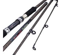 Carp Fishing Rod, Portable High Carbon 4 Pc Blanks Carp Fishing Rod For Travel Freshwater Fishing