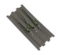 Carp Leaders 3 Heli Kable avec clips de sécurité et émerillons hybrides QC, prêt à être attaché pour réussir la pêche (type A)