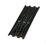 Carp Leaders 3 Heli Kable avec clips de sécurité et émerillons hybrides QC, prêt à être attaché pour réussir la pêche (type C)