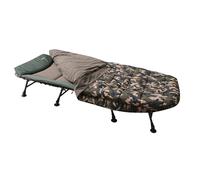 Carp Madness Chaise longue en aluminium, 8 pieds, pour aller à la pêche à la carpe
