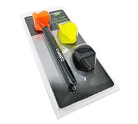 Carp On - Lot de 3 marqueurs très visibles - Poids aérodynamique de lancer de distance de 85 g pour trouver des caractéristiques sous-marines - Bûches de sable et barres de gravier [37-019]