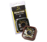 CARP SPIRIT TRESSE A BAS DE LIGNE RE-ACTION BRAID CAMO BROWN - 20M