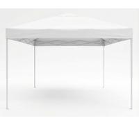 Carpa Plegable 3x3 m Profesional Impermeable, Gazebo Comercial Sin Paredes, Estructura De Acero Reforzado Con Ventilación Superior, Toldo Portátil Para Eventos, Mercado, Jardín, Playa, Camping y Terra