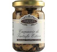 Carpaccio de Truffe d’Été 85g | Truffe Noire Italienne en Tranches - Condiment Gourmet pour Pâtes, Viande, Œufs et Fromages